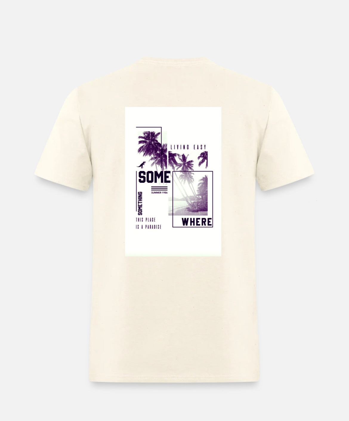 Somewhere Paradise – Living Easy Premium Beach Tee